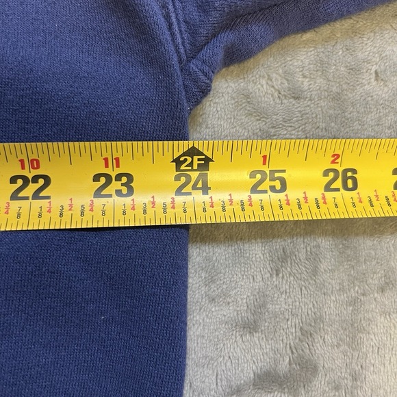 Pacsun Blue Boulder Colorado Sweatshirt Crewneck w/ Embroidered Cabin XL - Picture 4 of 6